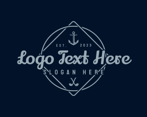 Ladle - Anchor Restaurant Emblem logo design