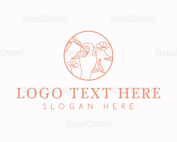 Natural Floral Boutique Logo