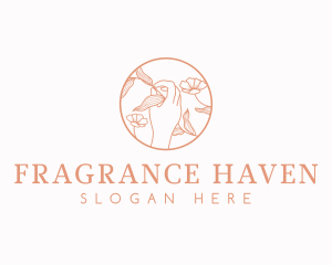 Natural Floral Boutique logo design