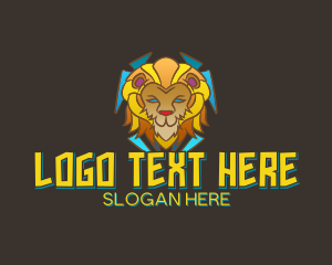 Clan - Lion Hero Esport logo design