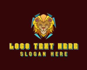 Zoo - Lion Hero Esport logo design