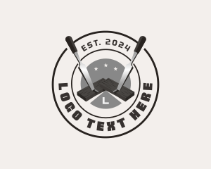 Tool - Chisel Tool Woodwork Craftsman logo design