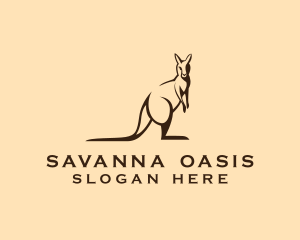 Savanna - Kangaroo Nature Conservation logo design