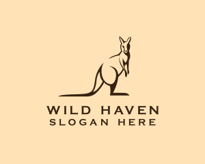 Fauna - Kangaroo Nature Conservation logo design