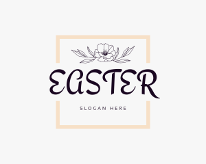 Elegant Floral Business  Logo