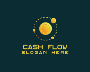 Coin Solar System logo design