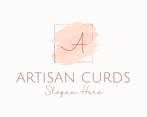 Watercolor Signature Beauty logo design