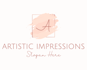 Watercolor Signature Beauty logo design