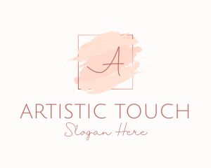 Watercolor Signature Beauty logo design