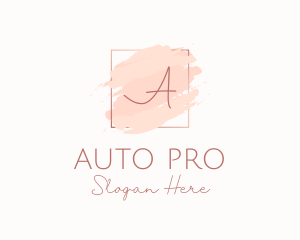 Decor - Watercolor Signature Beauty logo design