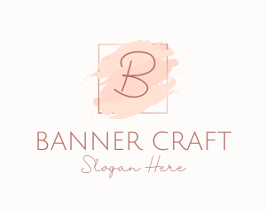 Watercolor Signature Beauty logo design