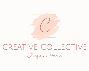 Watercolor Signature Beauty logo design