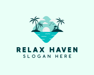 Vacation - Beach Resort Vacation logo design