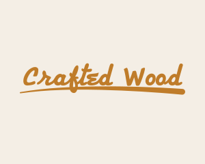 Funky Cursive Brand logo design