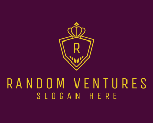 Crown Shield Boutique logo design