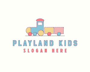 Child Toy Blocks logo design