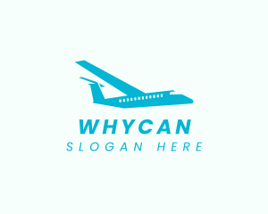 Airline - Logistics Transport Plane logo design