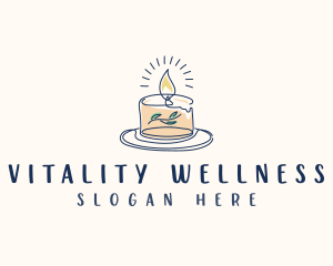 Wellness Candle Decor logo design