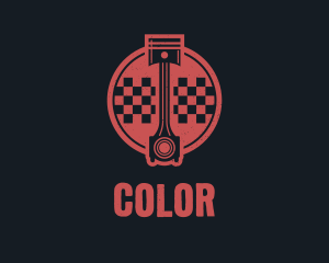Automobile - Mechanical Engineer Piston logo design