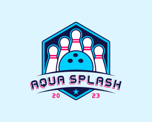 Bowling Sport League logo design