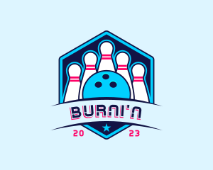 Bowling Sports Championship logo design