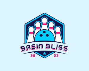 Bowling Sports Championship logo design