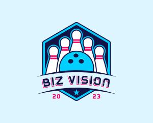 Bowling Sports Championship logo design