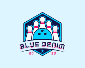 Bowling Sports Championship logo design