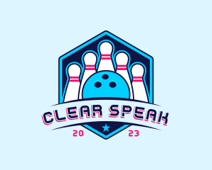 Bowling Sports Championship logo design