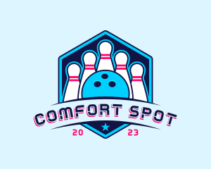 Bowling Sports Championship logo design