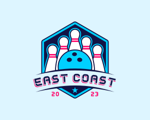 Bowling Sports Championship logo design