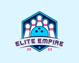 Bowling Sports Championship logo design