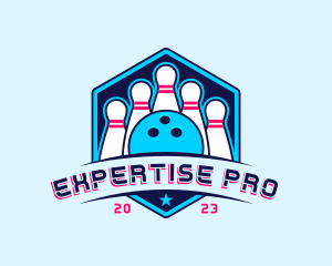 Bowling Sports Championship logo design