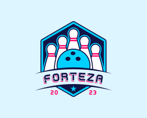 Bowling Sports Championship logo design