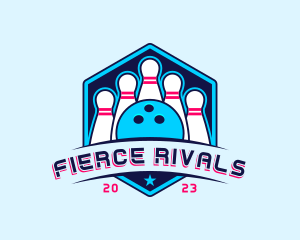 Bowling Sports Championship logo design