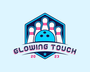 Bowling Sports Championship logo design