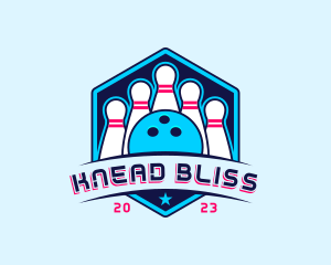 Bowling Sports Championship logo design