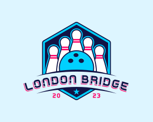 Bowling Sports Championship logo design