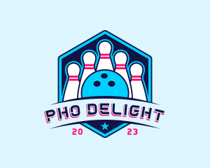 Bowling Sports Championship logo design