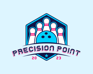 Bowling Sports Championship logo design