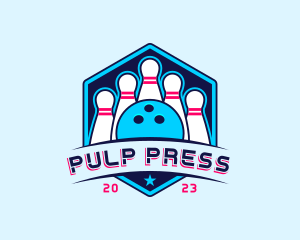 Bowling Sports Championship logo design