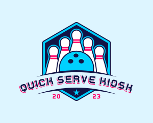 Bowling Sports Championship logo design