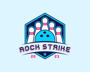 Bowling Sports Championship logo design