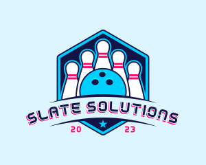 Bowling Sports Championship logo design