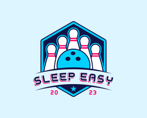 Bowling Sports Championship logo design