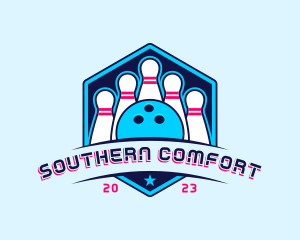 Bowling Sports Championship logo design