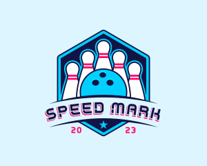 Bowling Sports Championship logo design