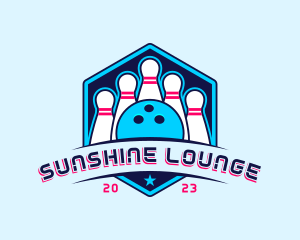 Bowling Sports Championship logo design