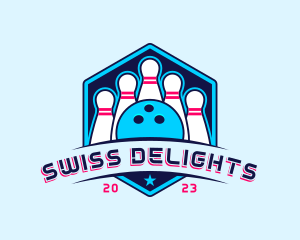 Bowling Sports Championship logo design