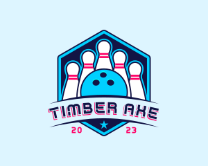 Bowling Sports Championship logo design